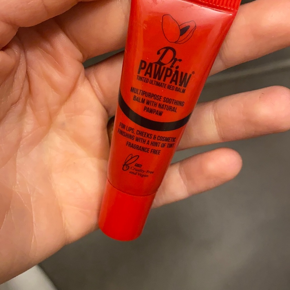 3 for $15- dr paw paw tinted lip balm